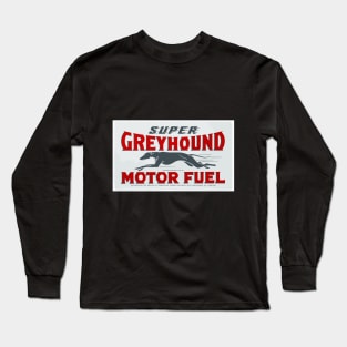 Super Greyhound Motor Fuel vintage sign Long Sleeve T-Shirt